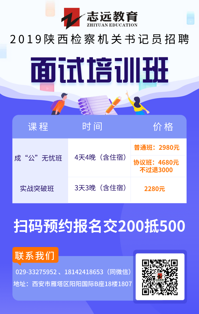 2019陜西檢察機(jī)關(guān)招聘書記員資格復(fù)審時間地點（合計2815人）(圖1)
